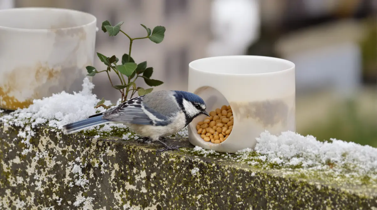 Arrêtez de jeter ce petit pot en plastique : il devient la mangeoire préférée des oiseaux cet hiver Arrêtez de jeter ce petit pot en plastique : il devient la mangeoire préférée des oiseaux cet hiver