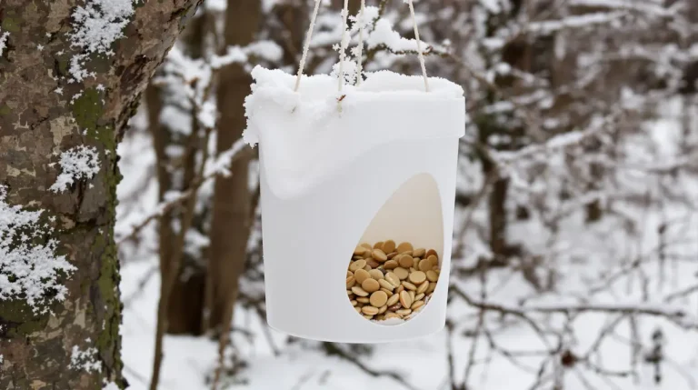 Arrêtez de jeter ce pot en plastique : les oiseaux en raffolent surtout en hiver Arrêtez de jeter ce pot en plastique : les oiseaux en raffolent surtout en hiver