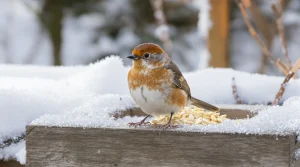 Rouges-gorges : ces deux aliments tout simples au jardin cet hiver les font revenir encore et encore chez vous