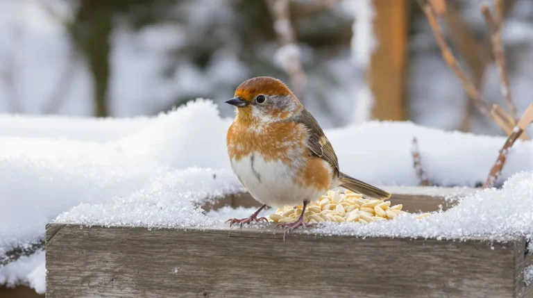 Rouges-gorges : ces deux aliments tout simples au jardin cet hiver les font revenir encore et encore chez vous Rouges-gorges : ces deux aliments tout simples au jardin cet hiver les font revenir encore et encore chez vous
