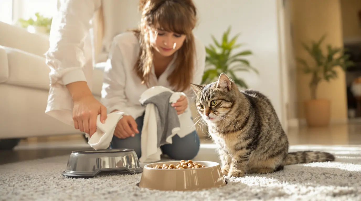 Mon chat vomit sa nourriture non digérée, agir vite mon chat vomit sa nourriture non digérée
