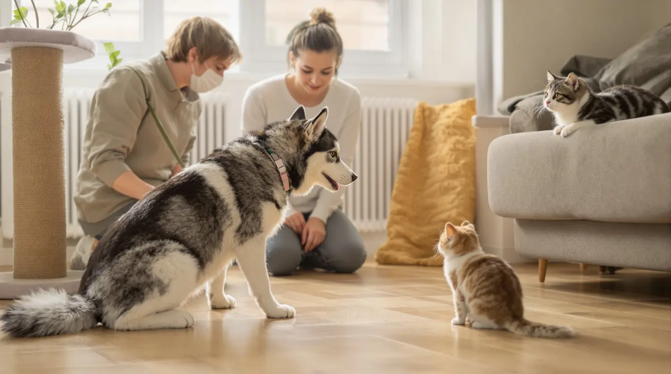 Race de chien incompatible avec les chats : signes à repérer race de chien incompatible avec les chats