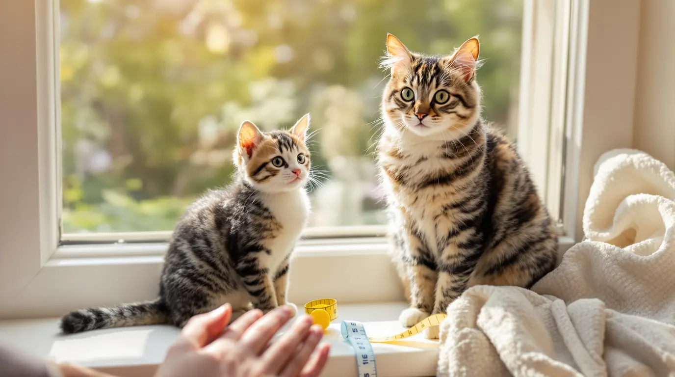 A quel age un chat a sa taille adulte : signes à repérer a quel age un chat a sa taille adulte