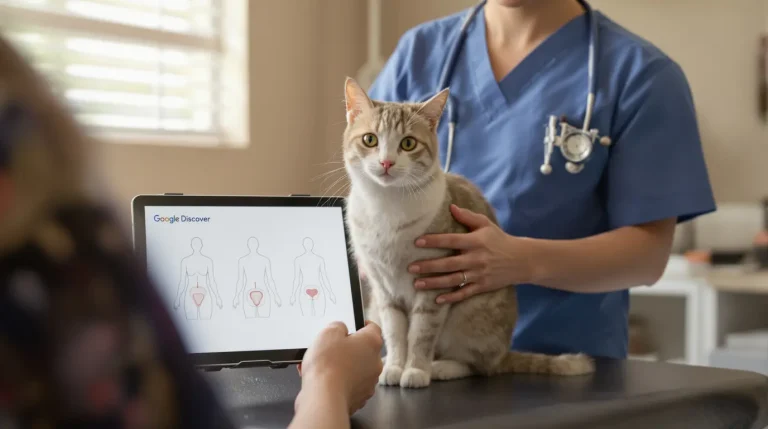 organes génitaux chat femelle
