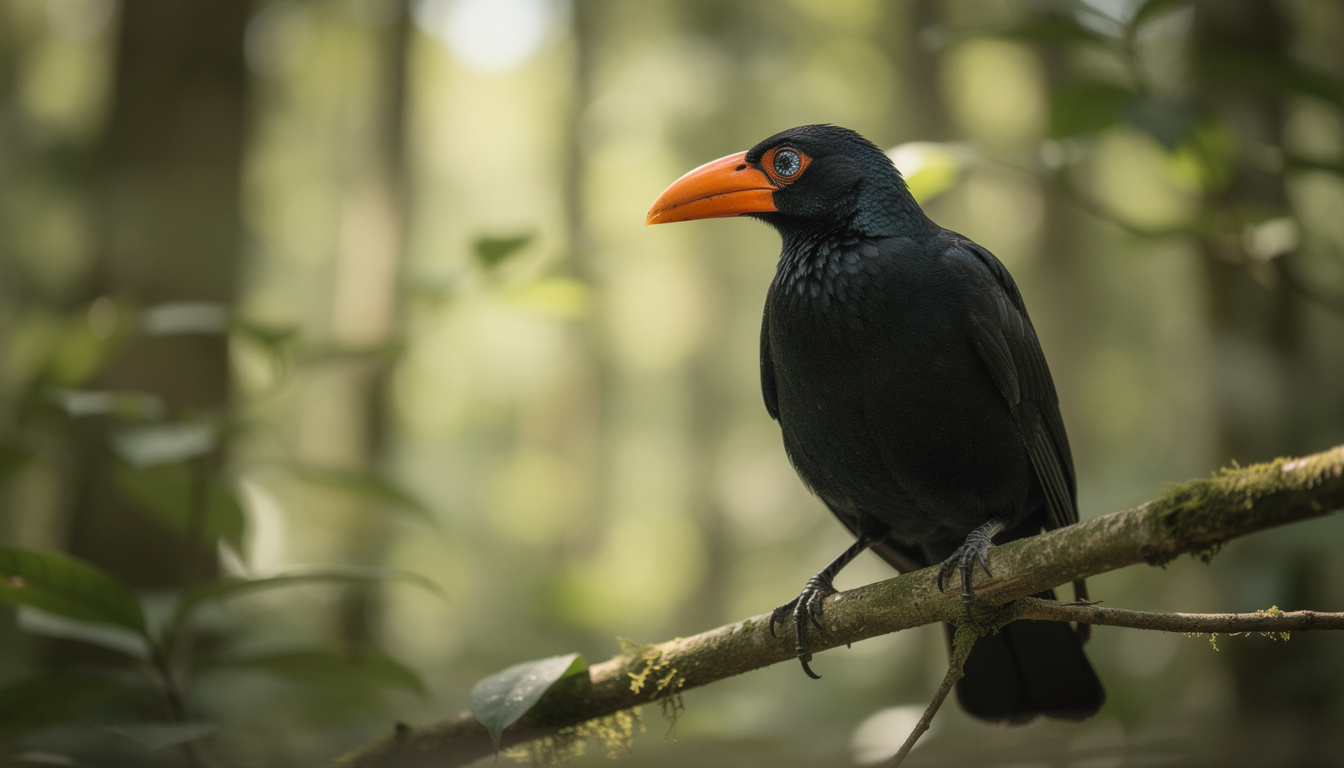 Comprendre la signification de l'oiseau noir au bec orange dans la nature découvrez la signification de l'oiseau noir au bec orange dans la nature, ses caractéristiques, son rôle écologique et les symboliques qui l'entourent.