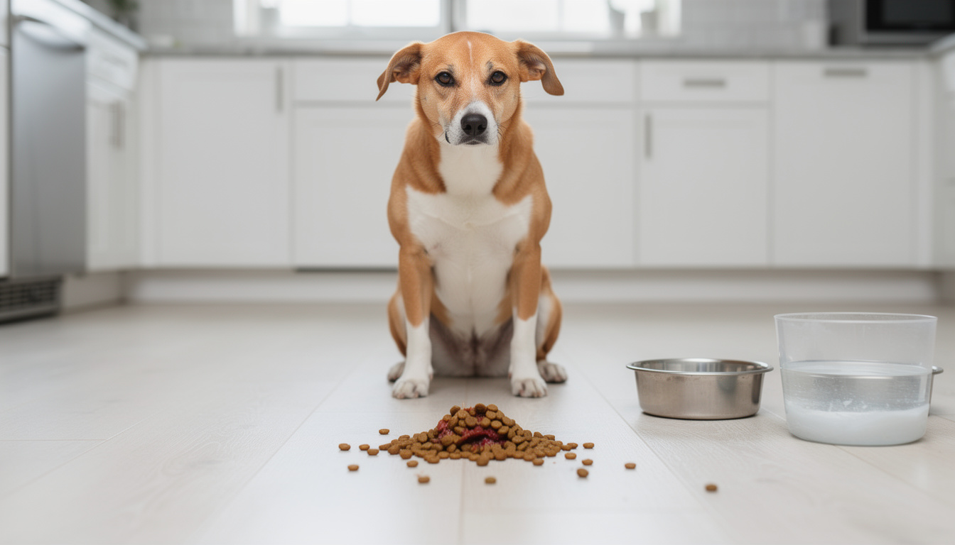 Mon chien a vomi ses croquettes : causes et solutions à connaître découvrez pourquoi votre chien vomit ses croquettes et apprenez les causes possibles ainsi que les solutions efficaces pour garantir sa santé et son bien-être.