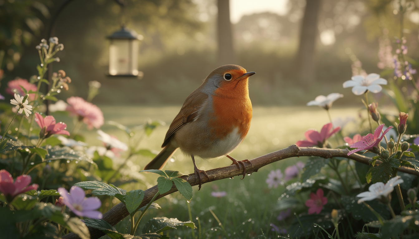 Que révèle la présence d'un rouge-gorge dans votre jardin découvrez la signification et les messages symboliques liés à la présence d'un rouge-gorge dans votre jardin, un visiteur plein de charme et de mystère.