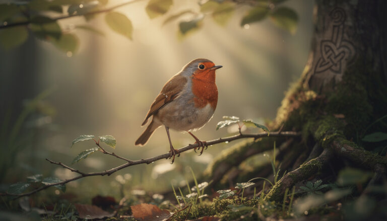 découvrez la signification symbolique du rouge-gorge dans la nature et la culture, ses rôles emblématiques et les légendes qui l'entourent.